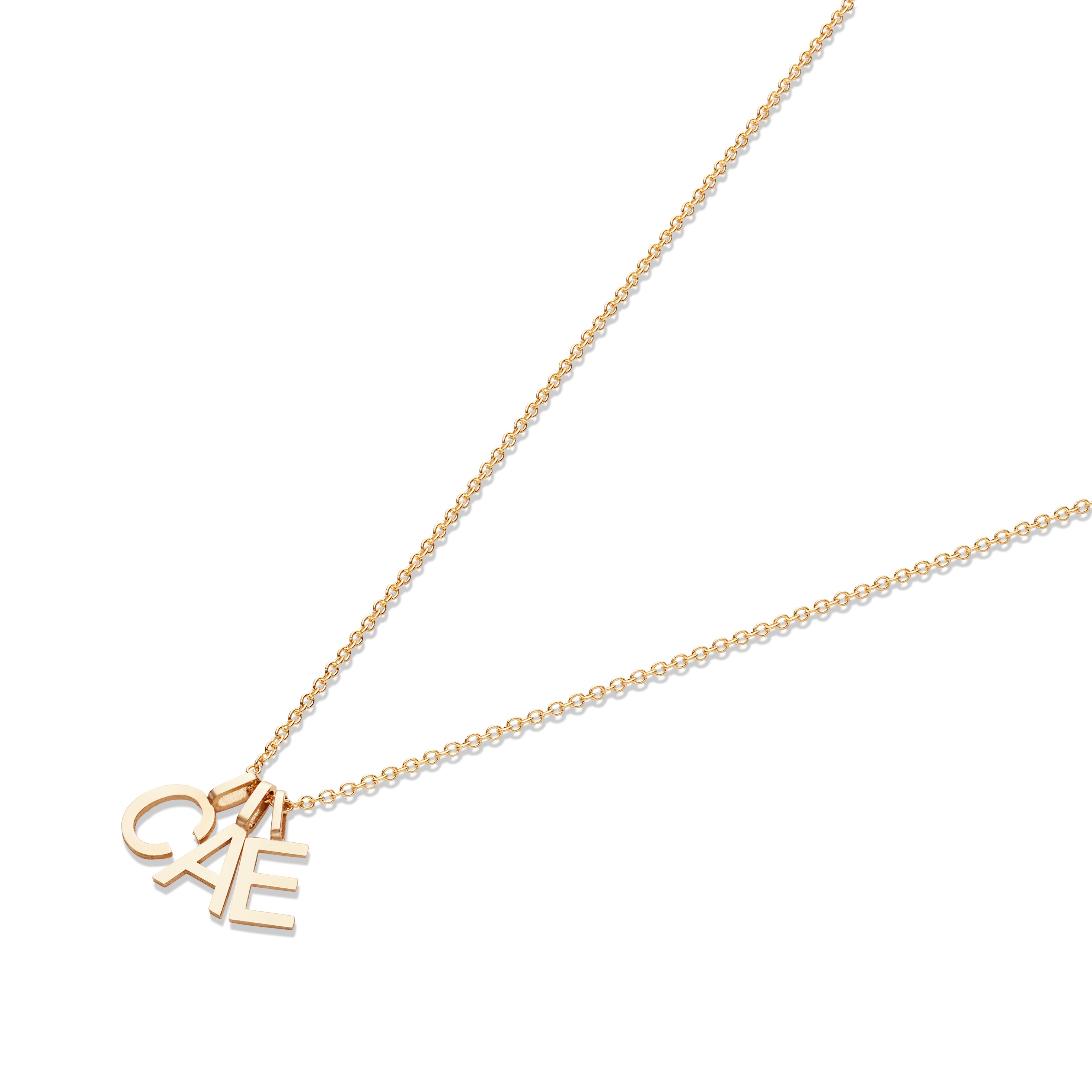 Letter pendant image 1