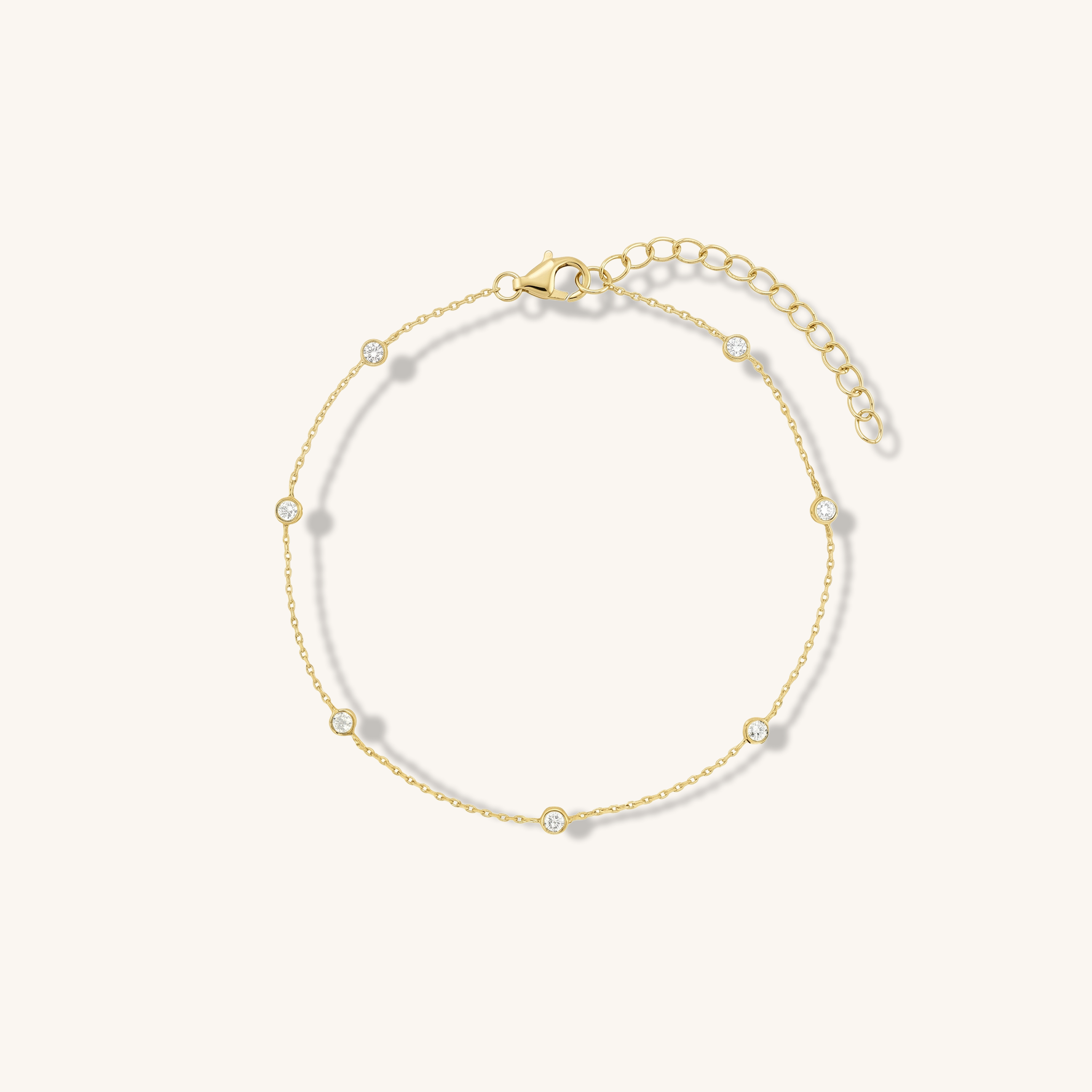 Floating Diamond Bracelet