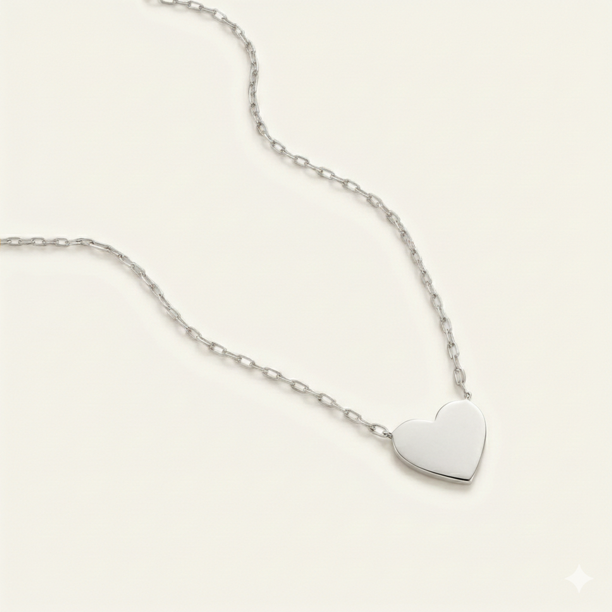 The Engravable heart Necklace
