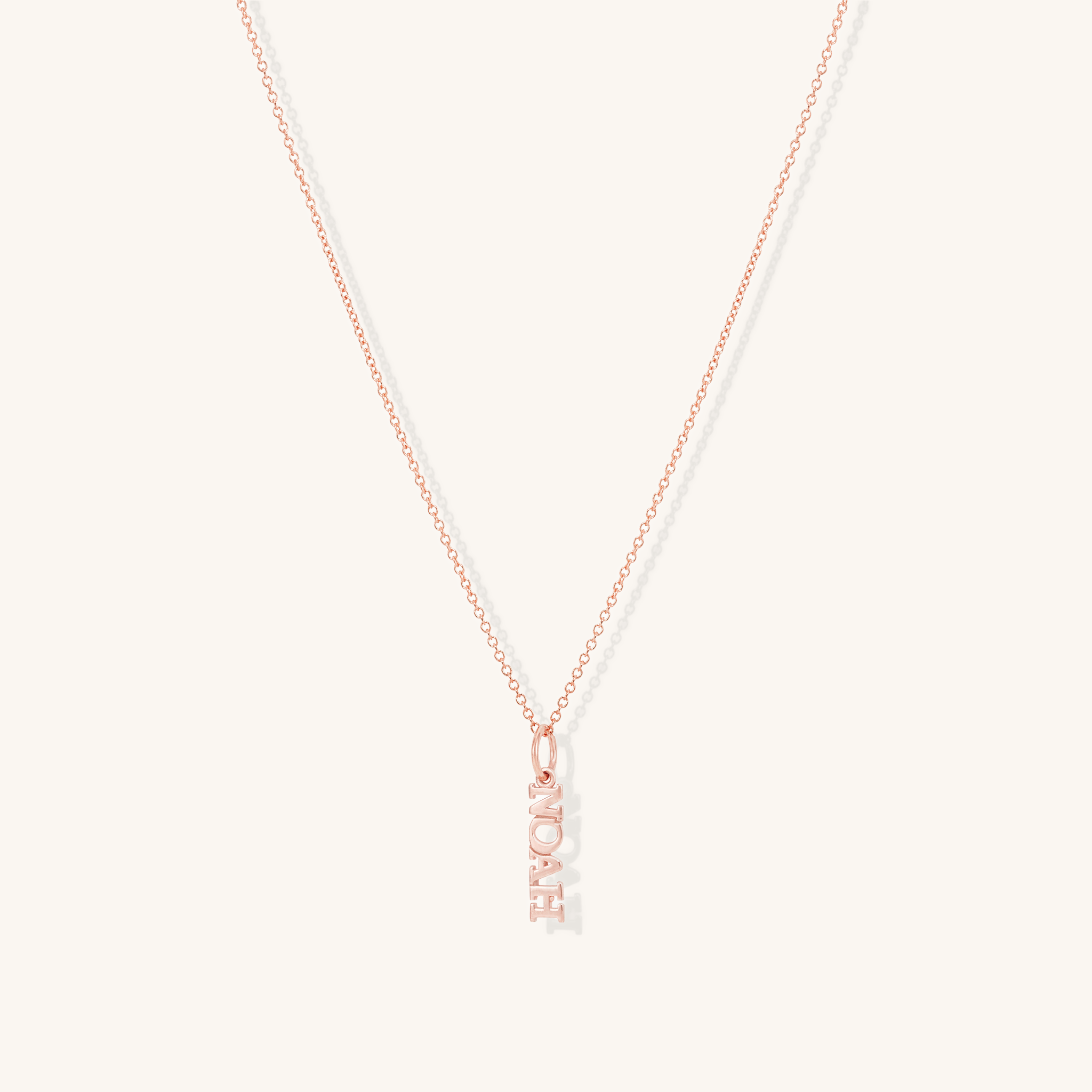 Custom Name Necklace – Solid Gold