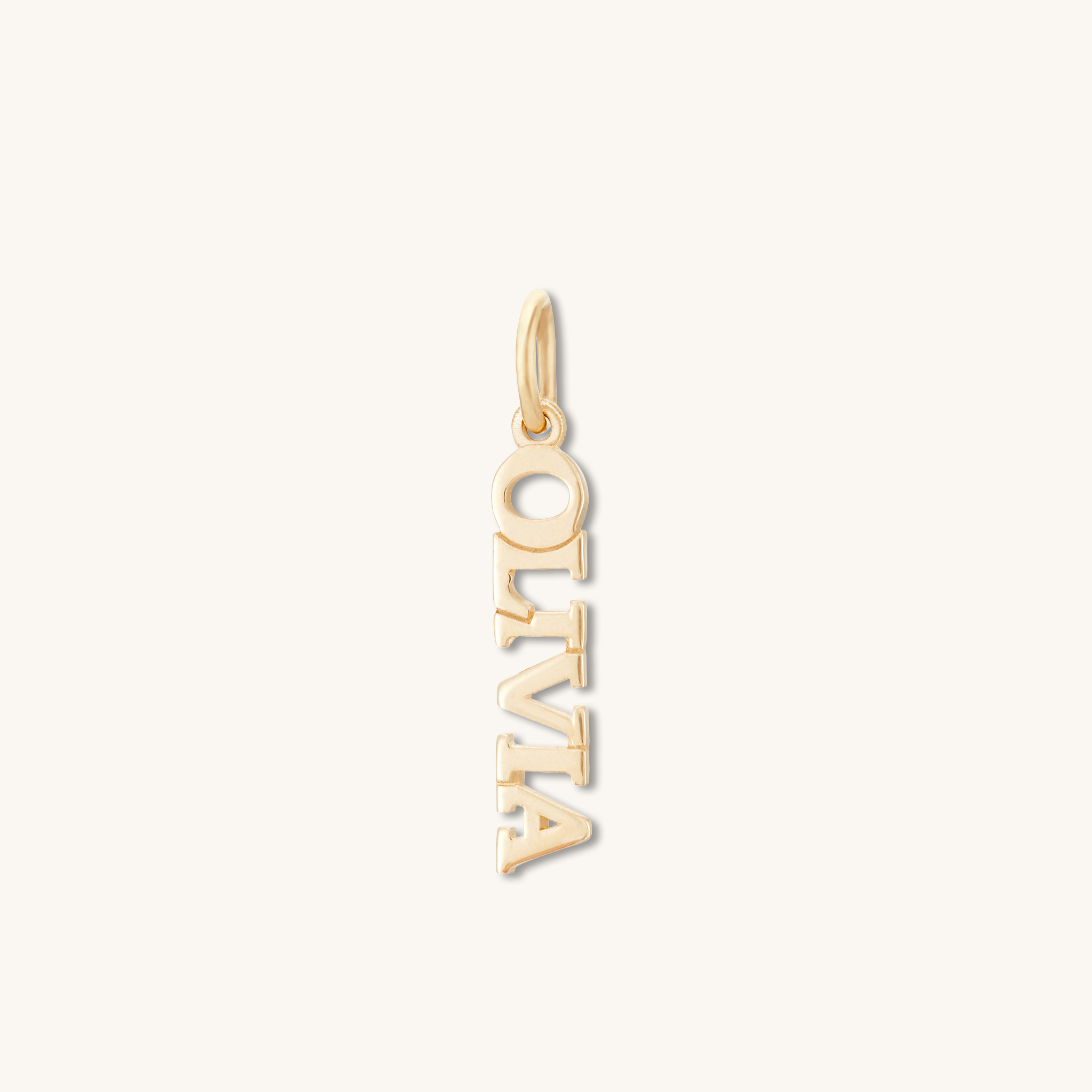 CUSTOM NAME PENDANT- 18K Gold Vermeil