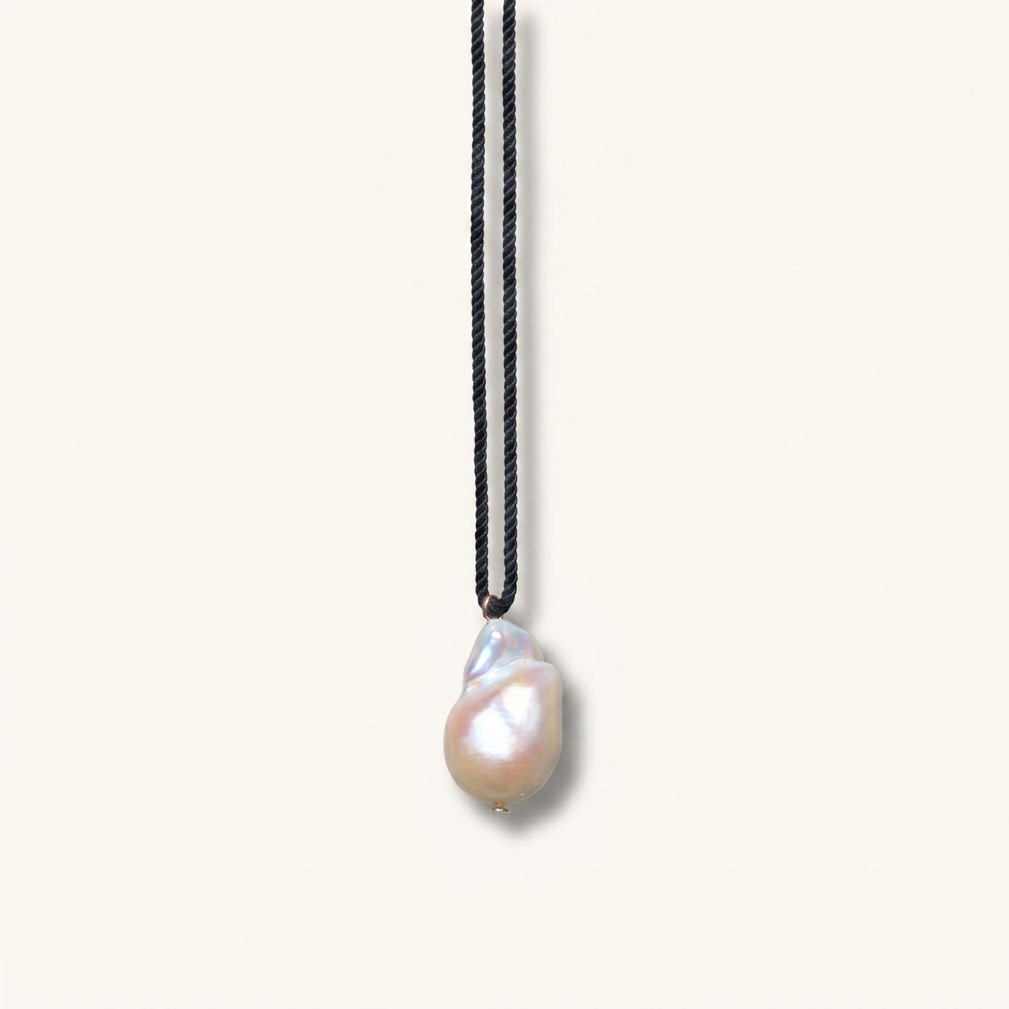 Baroque Pearl Cord Necklace