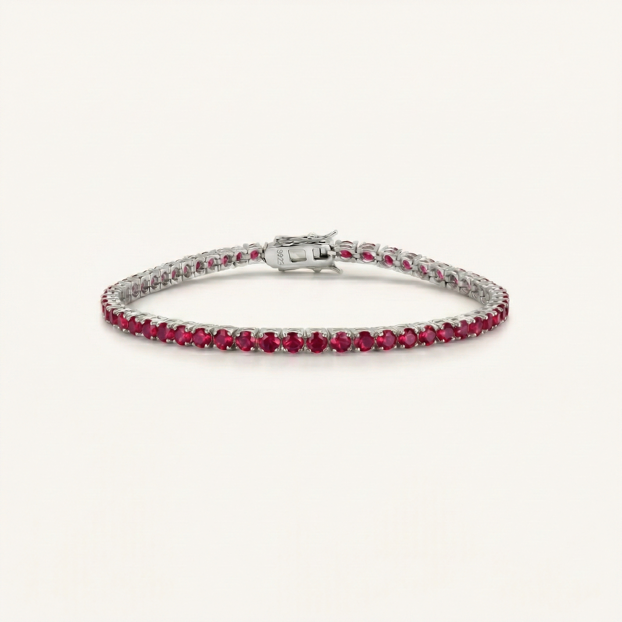 Classic Tennis Bracelet - Ruby