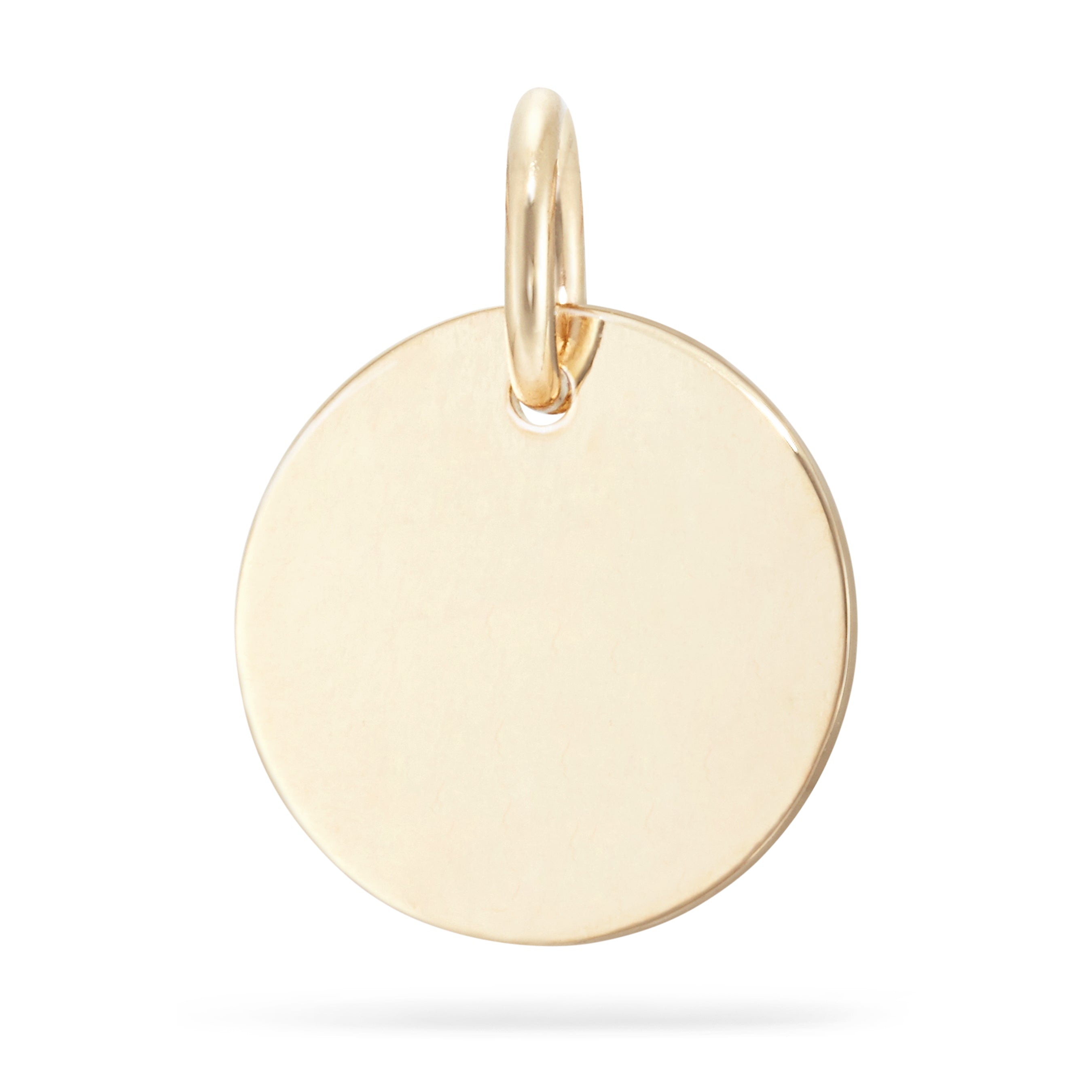 Engravable Disk Pendant image 3