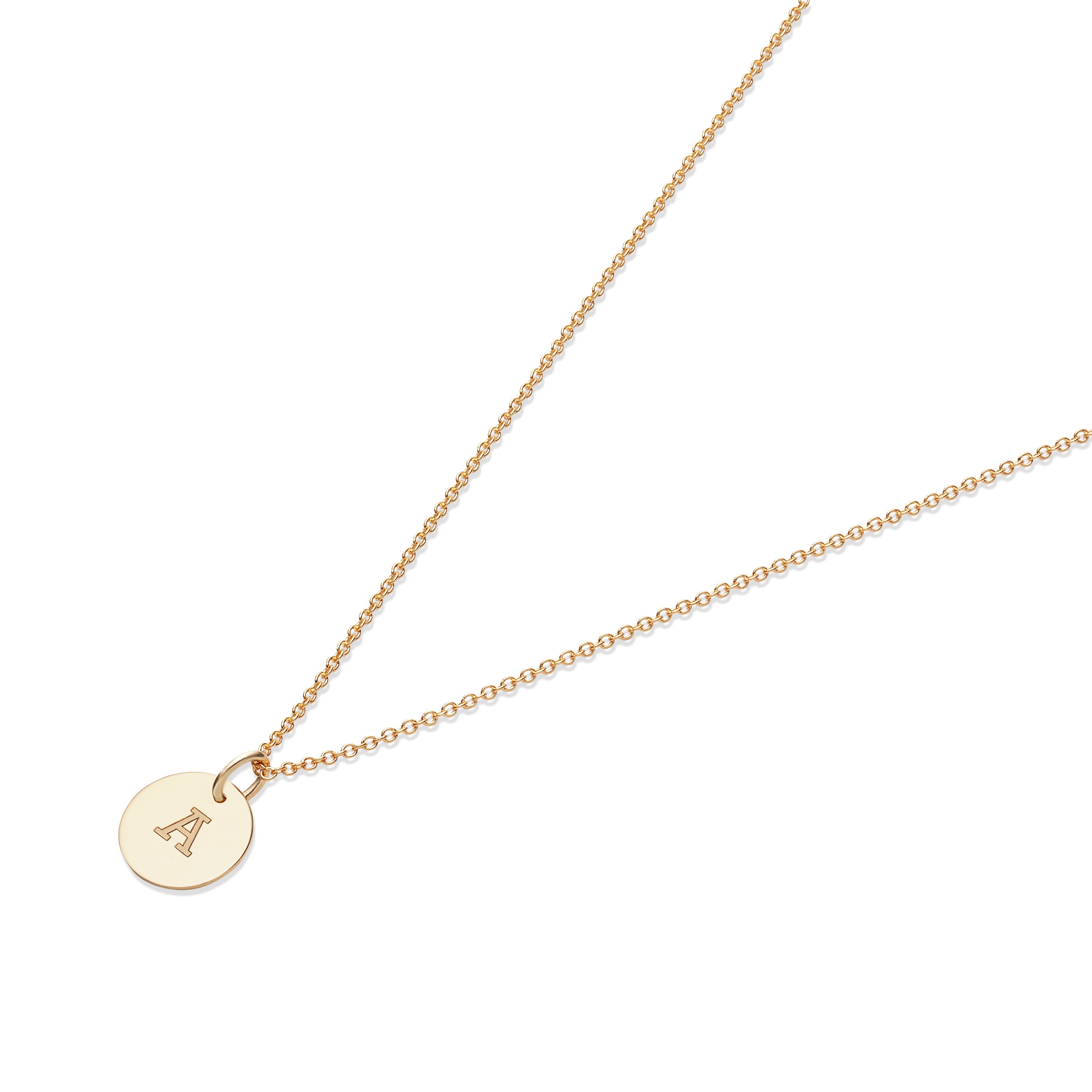 Engravable Disk Pendant image 1