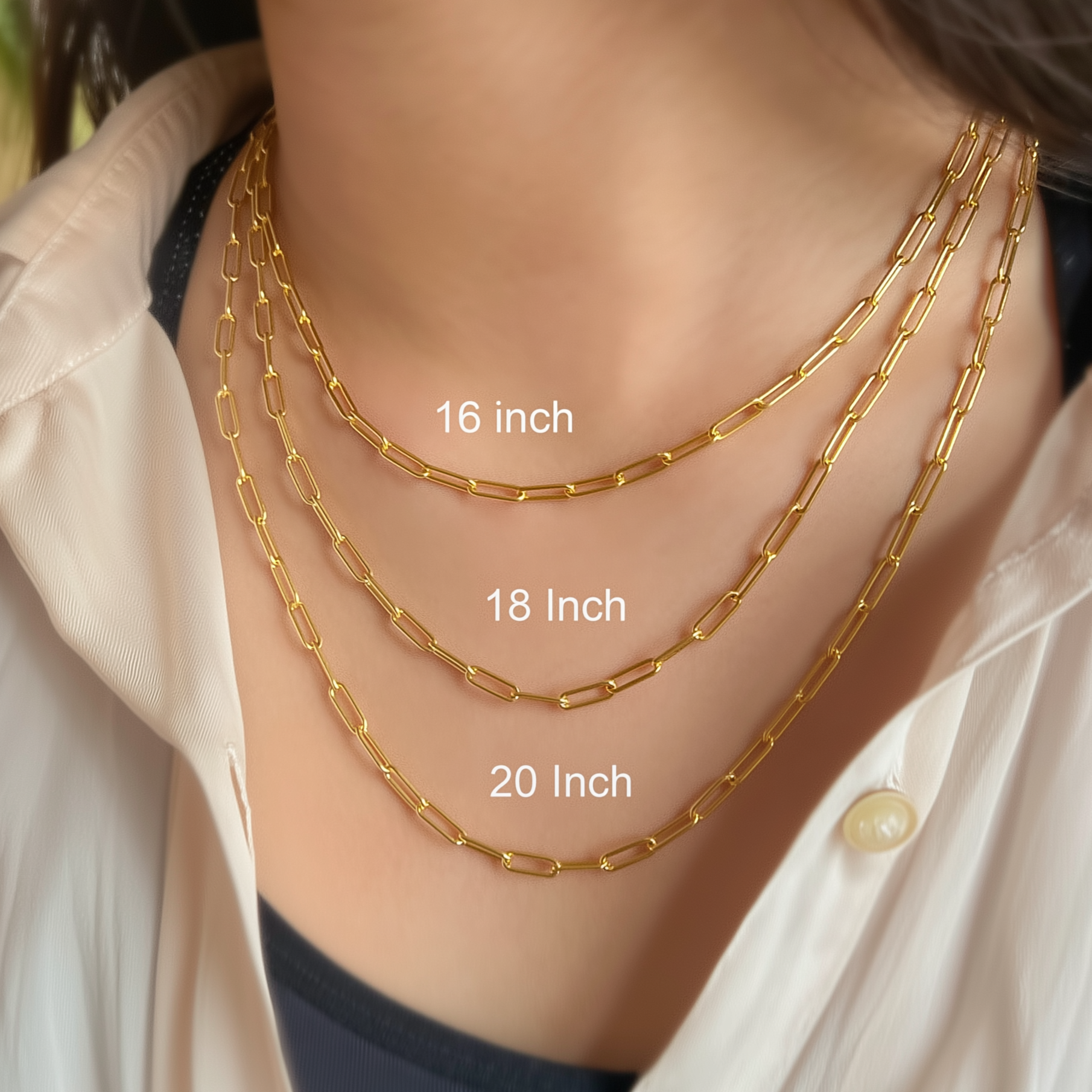 Paperclip Necklace image 2