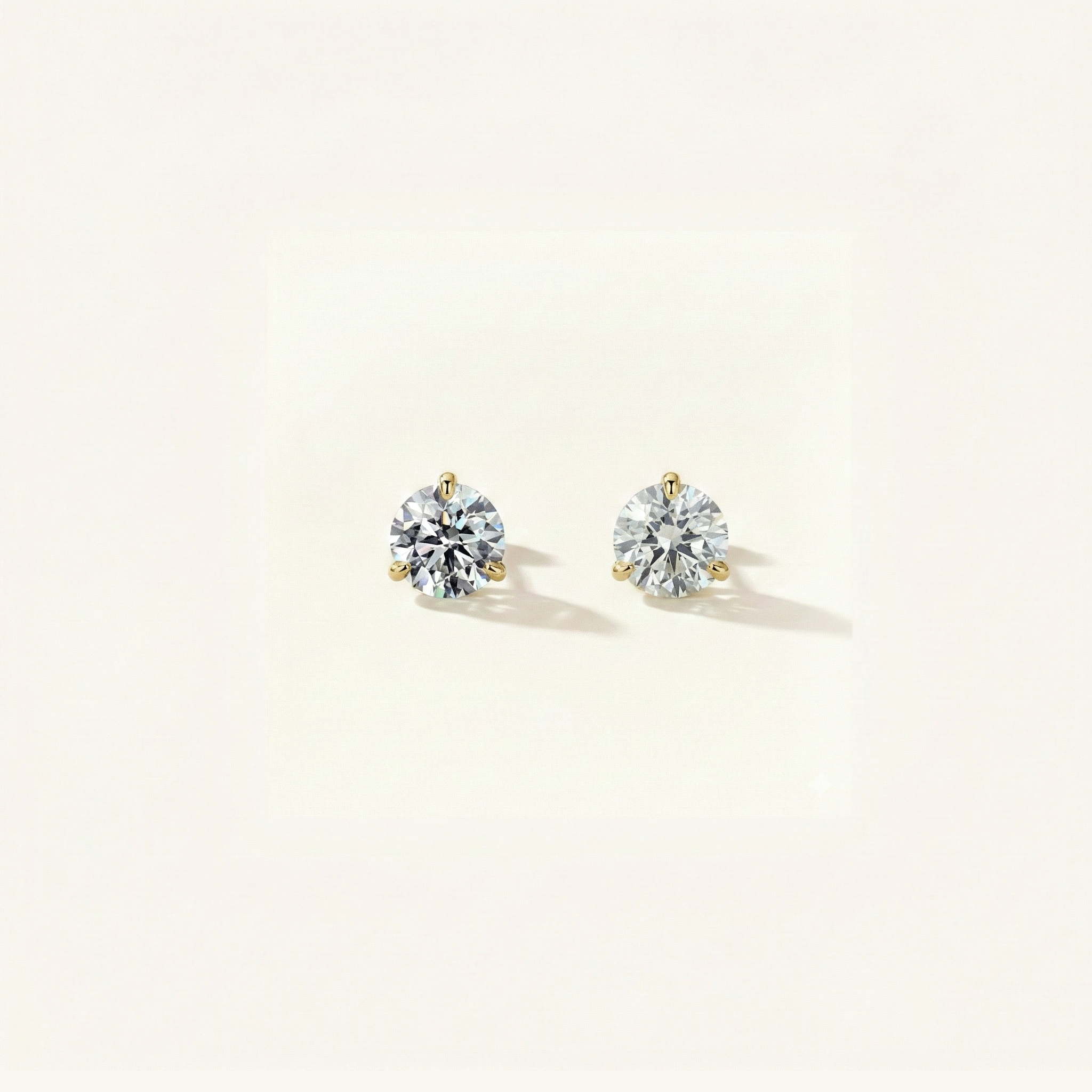 Lab Grown Diamond Martini Studs