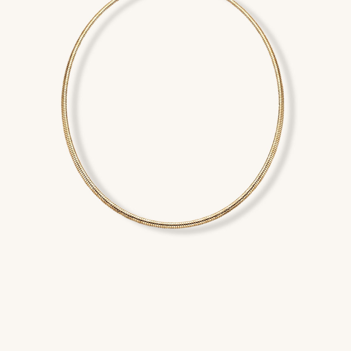Omega collar necklace