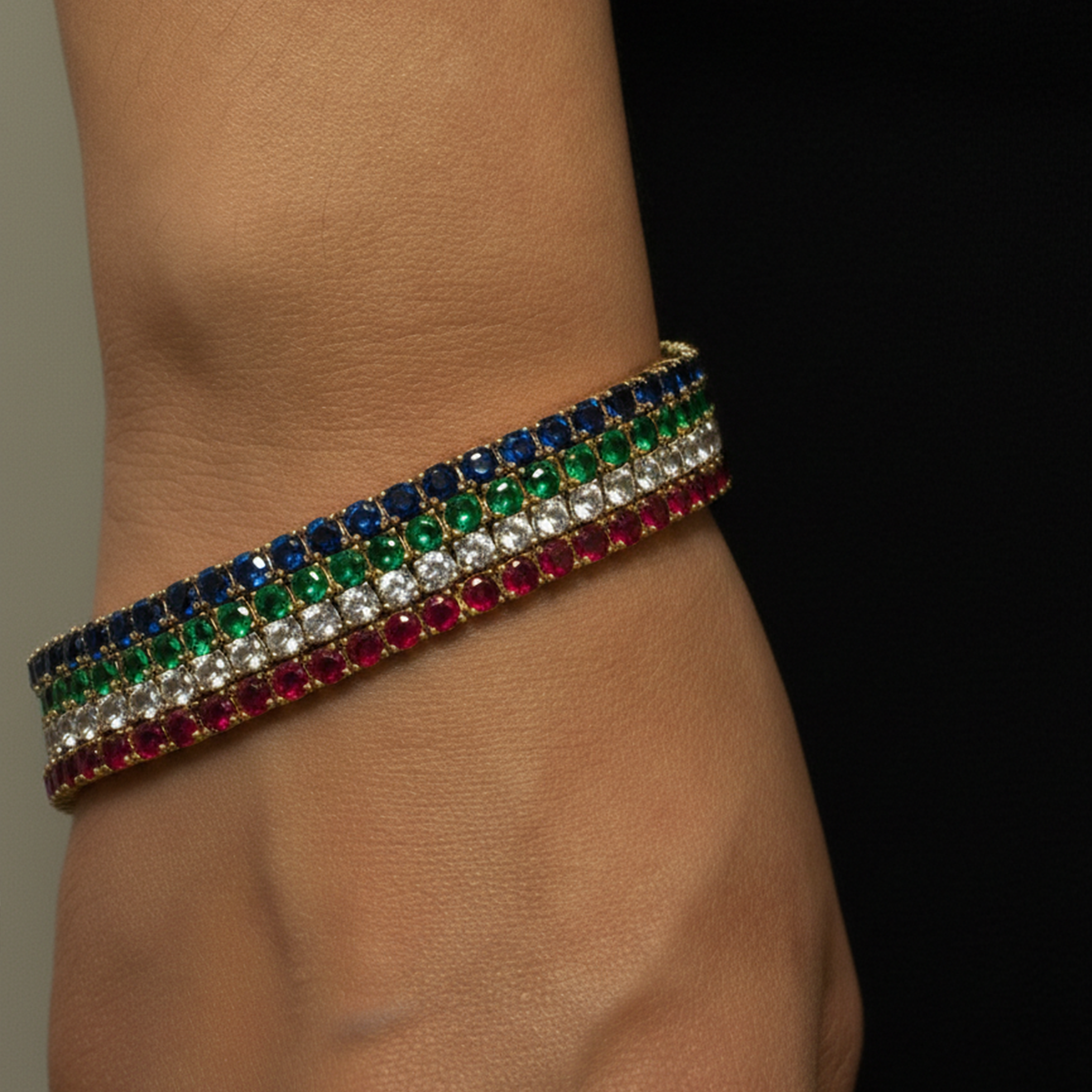 Classic Tennis Bracelet - White Sapphire