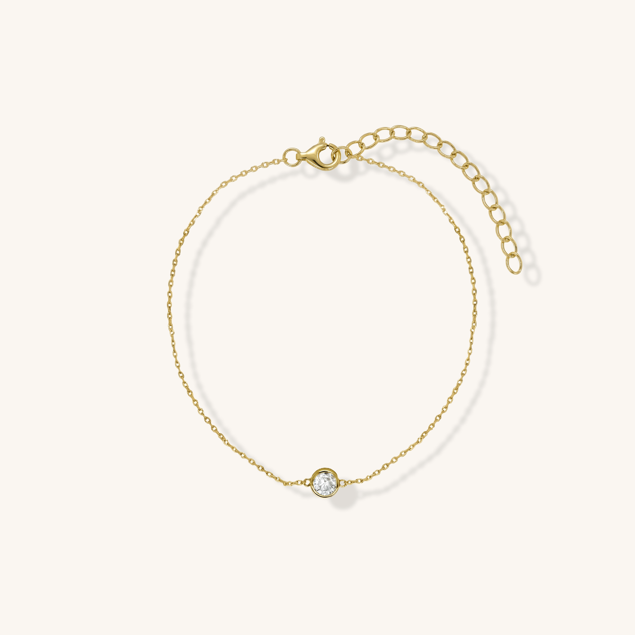 Solitaire Diamond Bracelet
