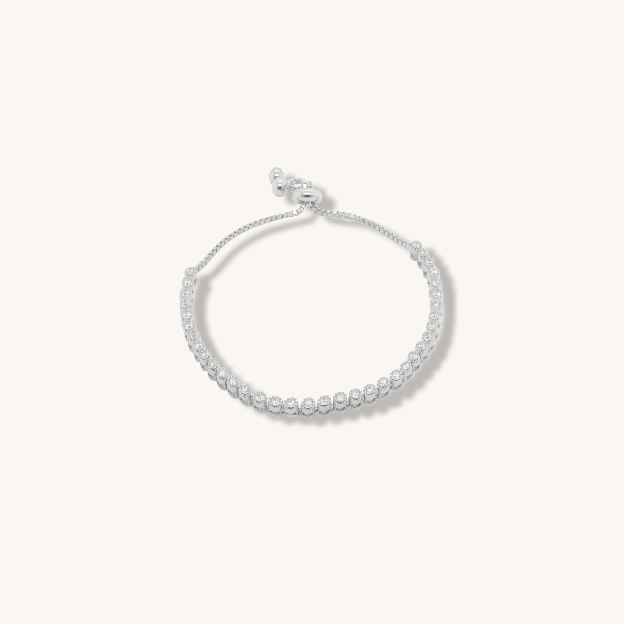 Adjustable Tennis Bracelet